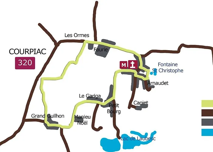 住宿加早餐酒店 Domaine Capiet *